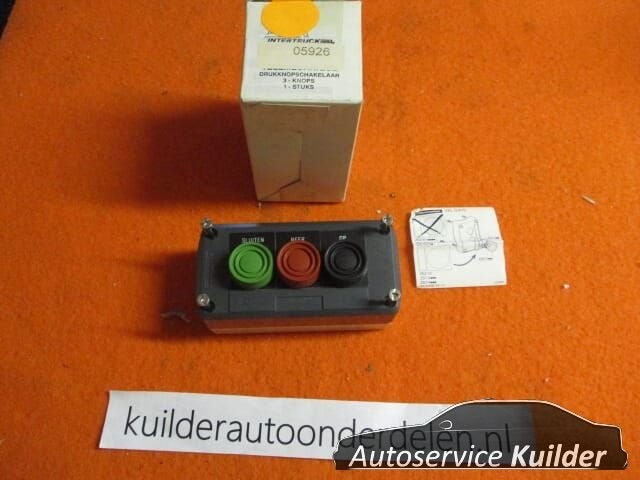 Drukknopschakelaar laadklep intertruck TM5926  3 knops, Overige merken, -, -, Nieuw