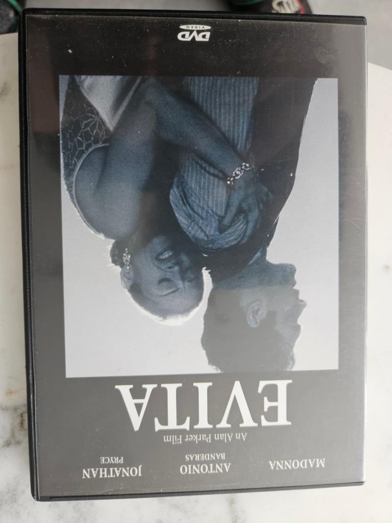 Evita DVD - Madonna, Antonio Banderas, Jonathan Pryce, Vanaf 9 jaar, Ophalen of Verzenden, Gebruikt, Historisch of Kostuumdrama