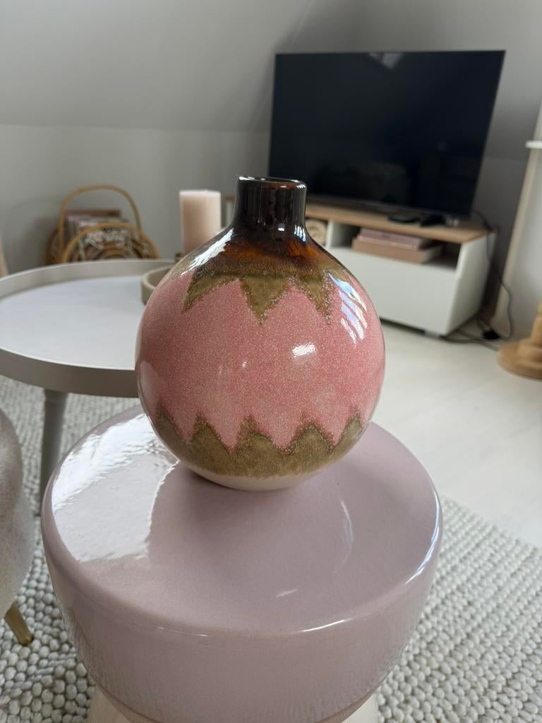 Madam Stolz vaas, Ophalen, Overige kleuren, Minder dan 50 cm, Glas