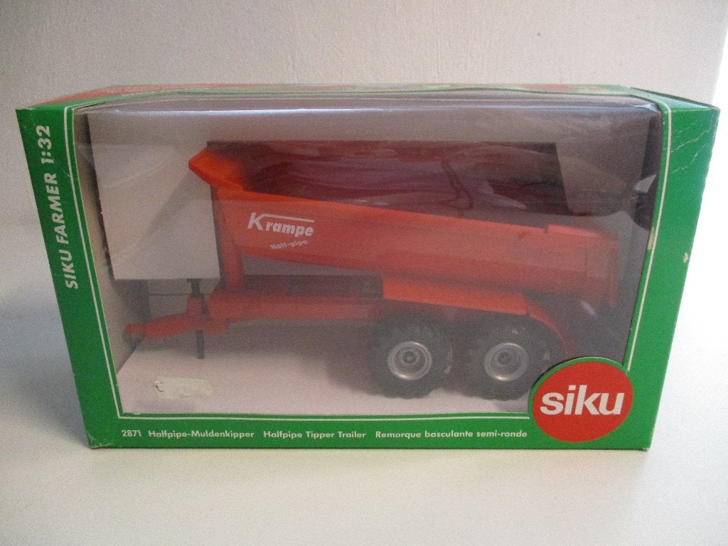 Siku Krampe halfpipe kipper, Ophalen of Verzenden, Zo goed als nieuw, Tractor of Landbouw, SIKU
