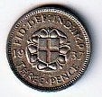 3  pence  1937   Engeland. km. 848, Ophalen of Verzenden, Overige landen, Losse munt, Zilver