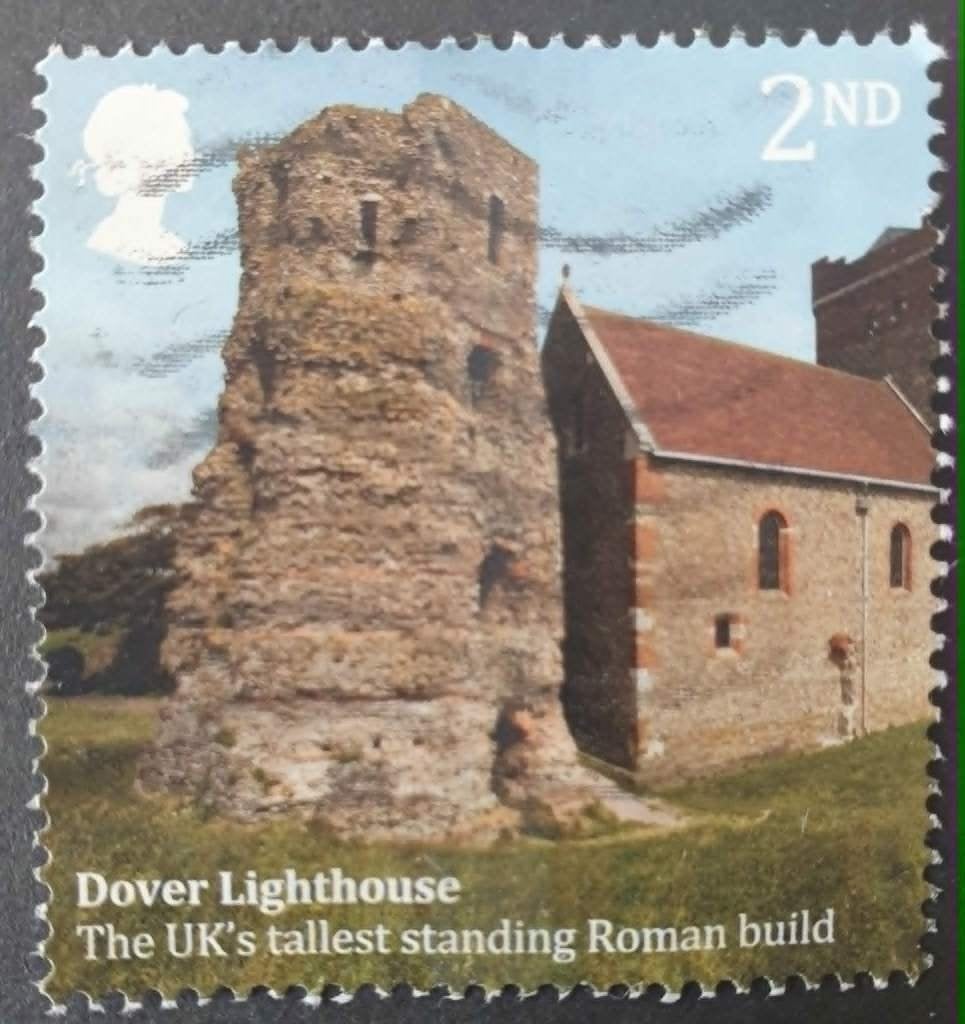 196-26 Engeland / Dover Lighthouse, Verzenden, Gestempeld