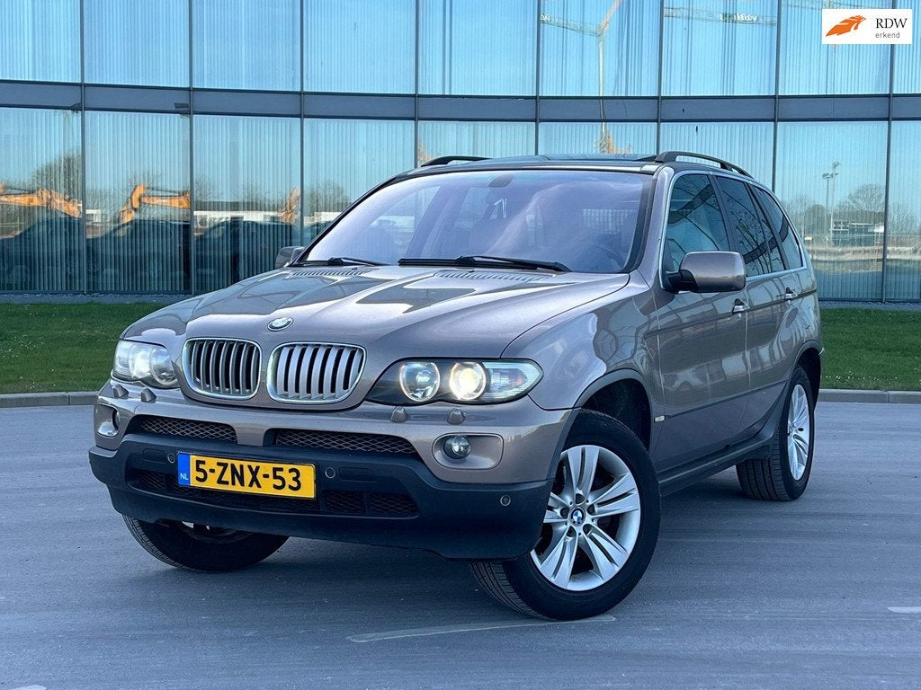 BMW X5 4.4i M-PAKKET AUTOMAAT SCHUIFDAK XENON, Auto's, Automaat, Gebruikt, Bedrijf, Vierwielaandrijving