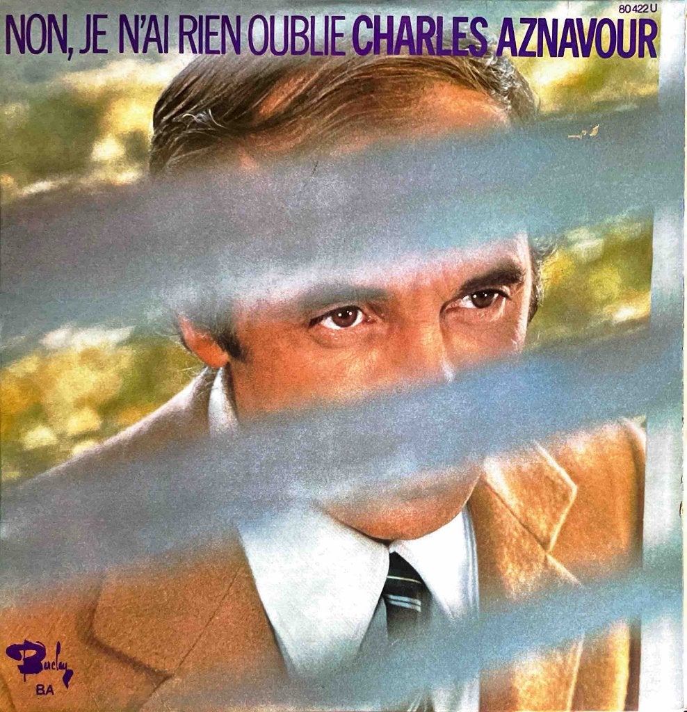 Charles Aznavour - Non, Je N"ai Rien Oublié, LP, Gebruikt, Pop, Inclusief binnenhoes
