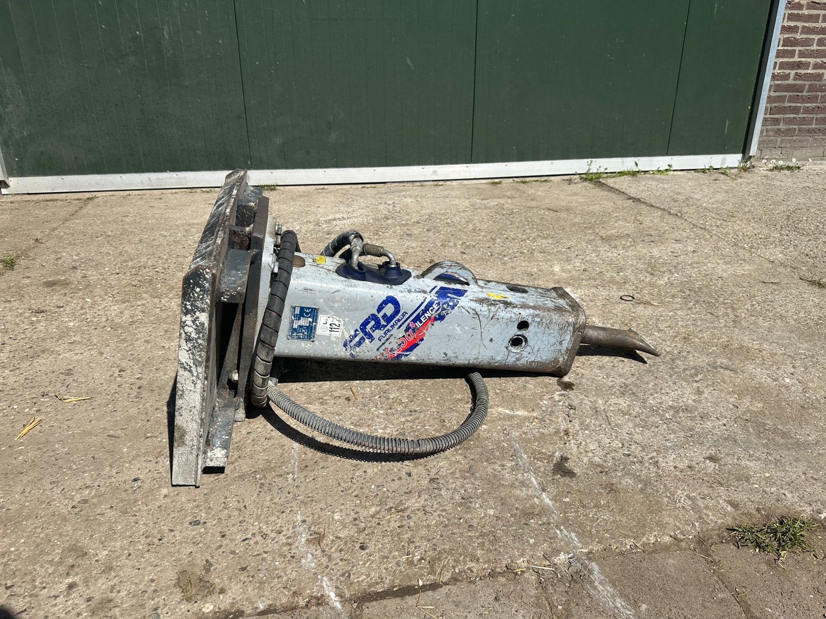 FRD furukawa FX25 hydraulische sloophamer, Ophalen of Verzenden, Zo goed als nieuw