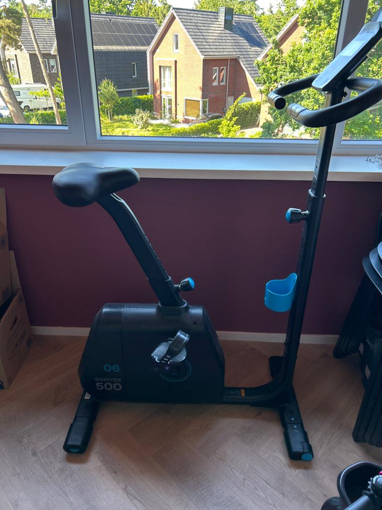 Domyos 500 Hometrainer - Zo goed als nieuw, Ophalen, Zo goed als nieuw, Metaal, Benen