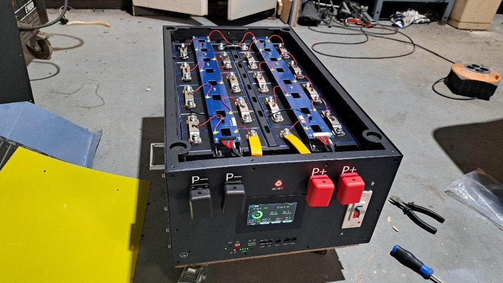 Lifepo4 thuisaccubox voor 48V met JK v19200amp  bms, Ophalen of Verzenden, Nieuw, Overige typen