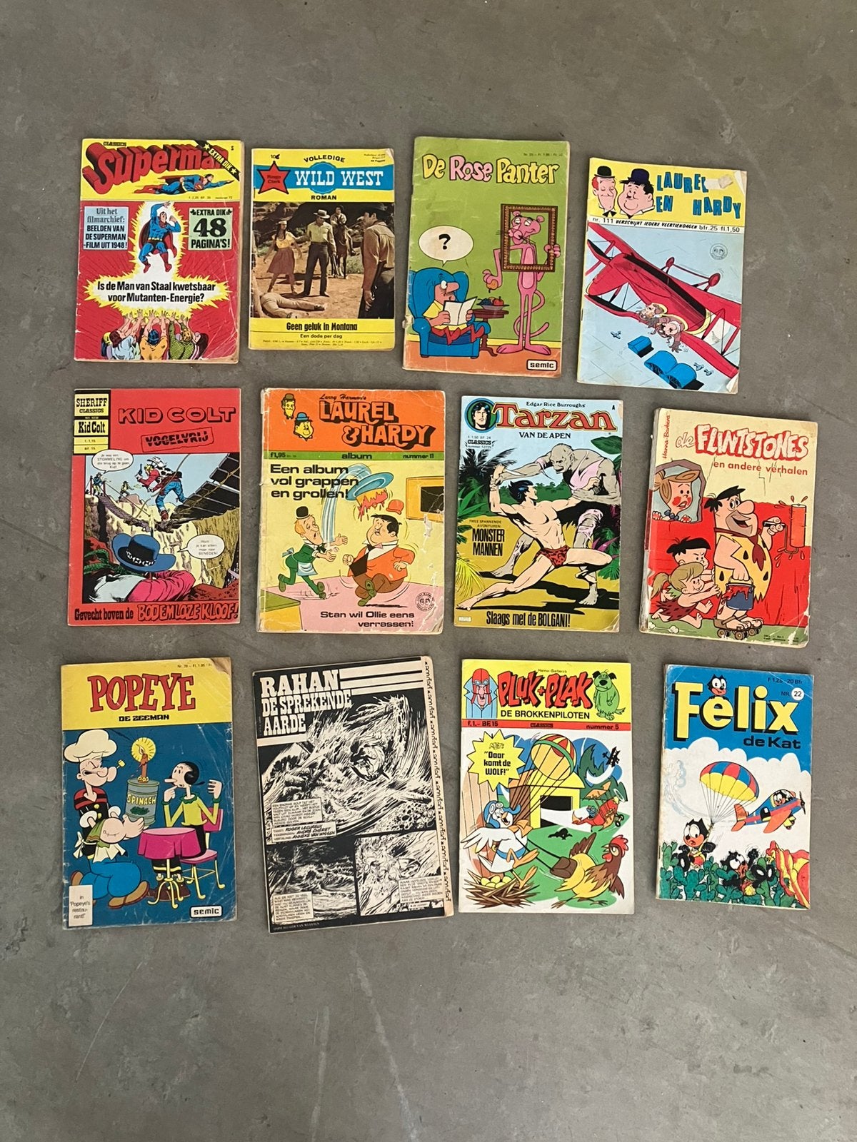 Vintage strips / comics jaren ‘70 (1971-1981), Boeken, Strips | Comics, Meerdere comics, Ophalen of Verzenden, Gelezen, Europa