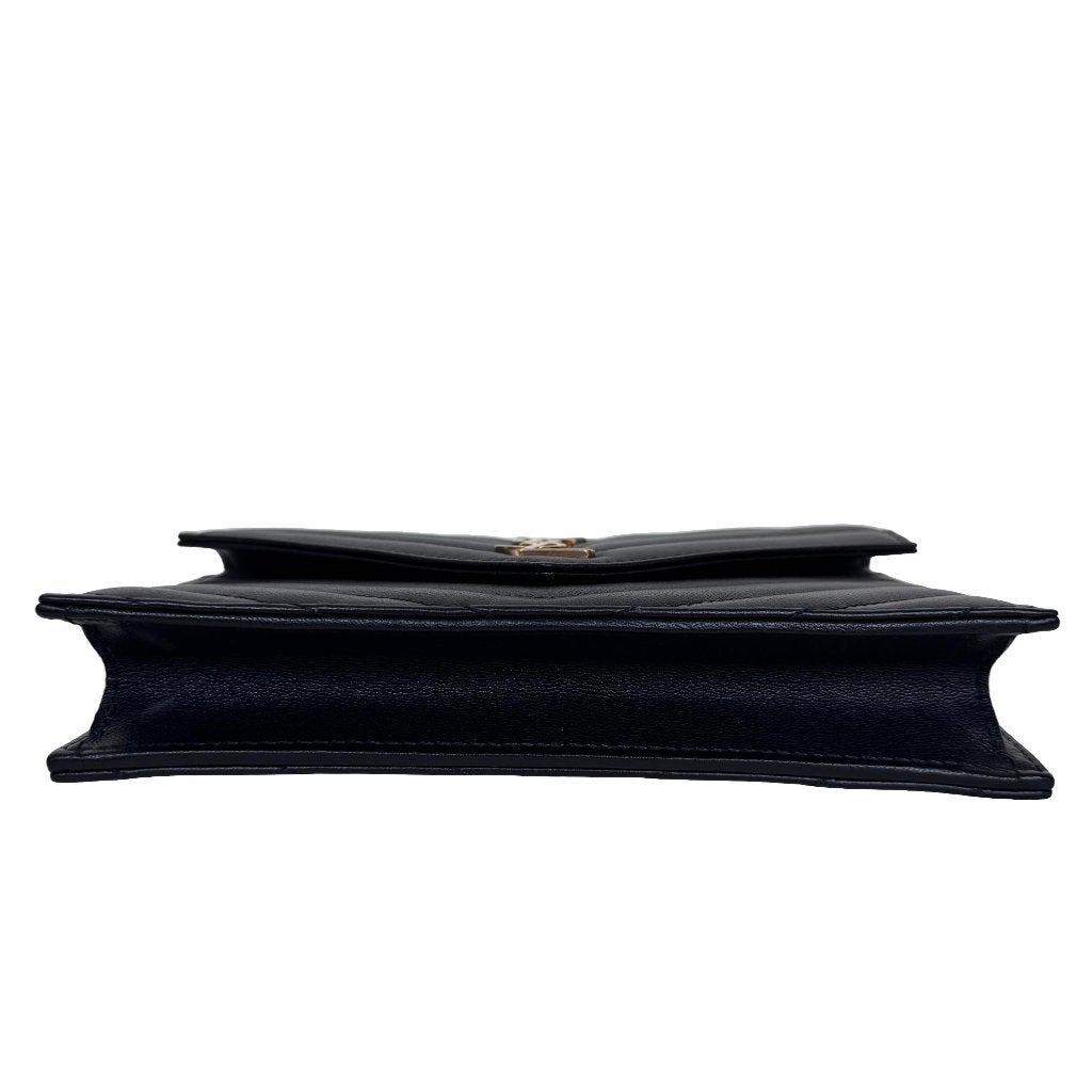 Yves saint laurent yves cassandre envelope woc wallet tas image 9