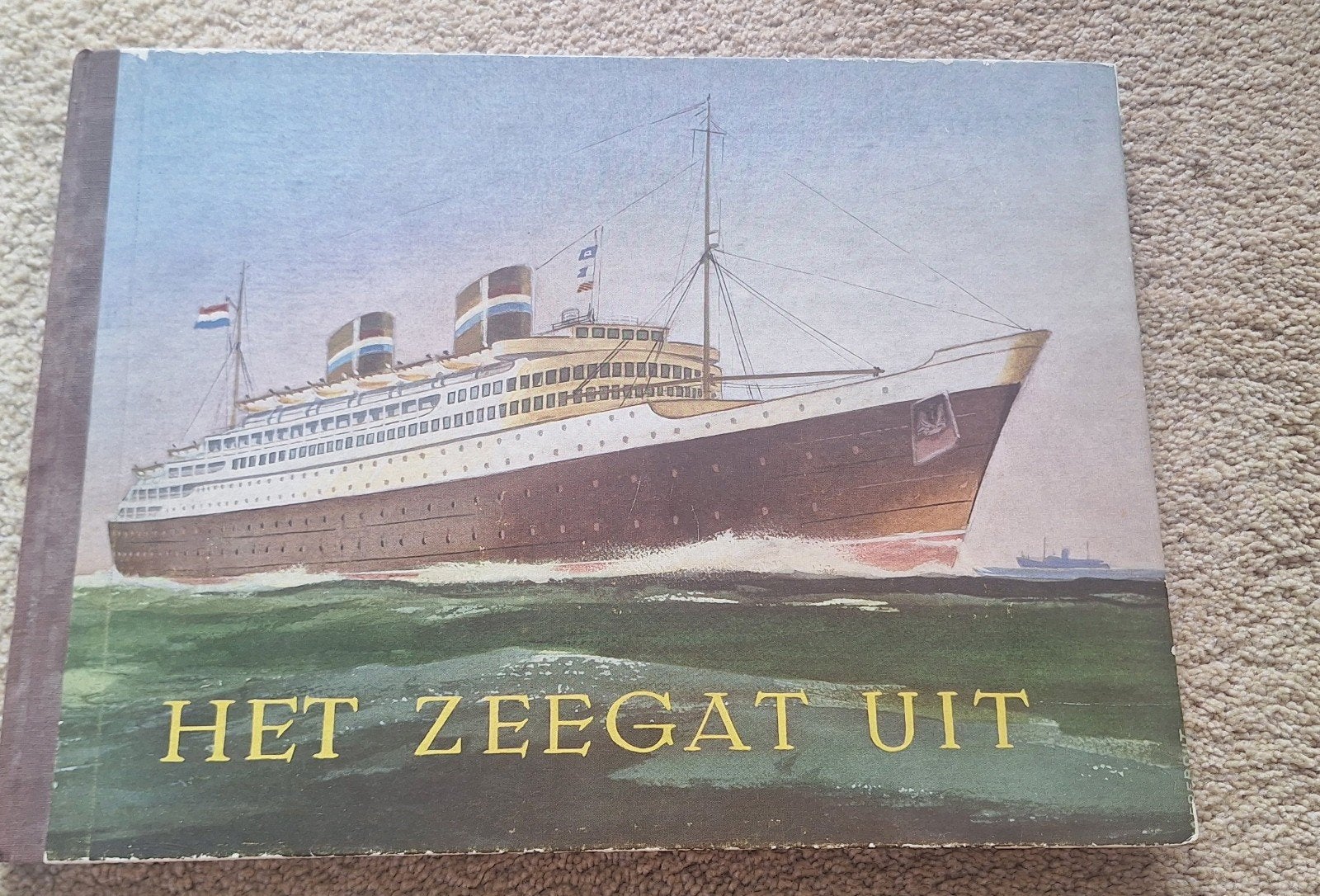 Het Zeegat Uit - G.J. Frans Karabott - Scheepsvaartboek, Boeken, Ophalen of Verzenden, Gelezen, G.J. Frans Karabott, Nederland