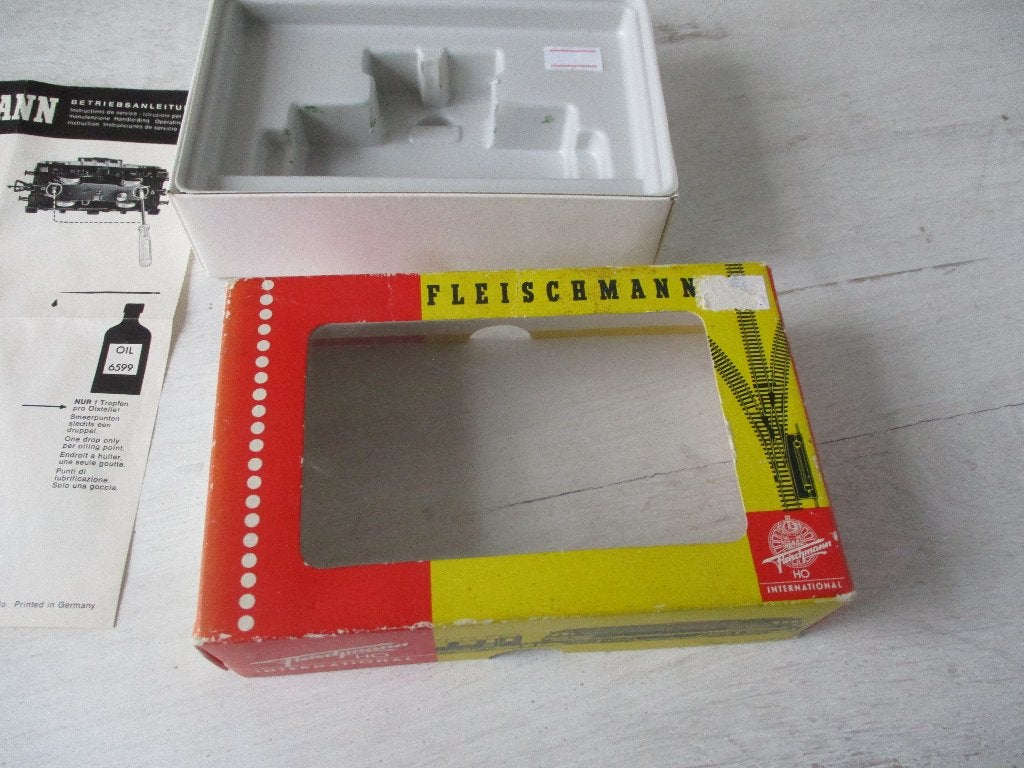 Fleischmann E-lok 4300 Lege doos, Hobby en Vrije tijd, Fleischmann, Ophalen of Verzenden, Zo goed als nieuw, Gelijkstroom