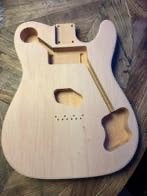 Telecaster custom 72 body unfinished 2 delig nieuwww, Muziek en Instrumenten, Instrumenten | Onderdelen, Verzenden, Geen, Nieuw
