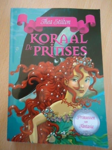 Prinsessen van Fantasia 2, De Koraalprinses. Thea Stilton, Boeken, Ophalen of Verzenden, Zo goed als nieuw