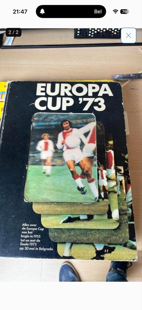 Europa Cup '73 Album - Ajax, Boeken, Ophalen of Verzenden