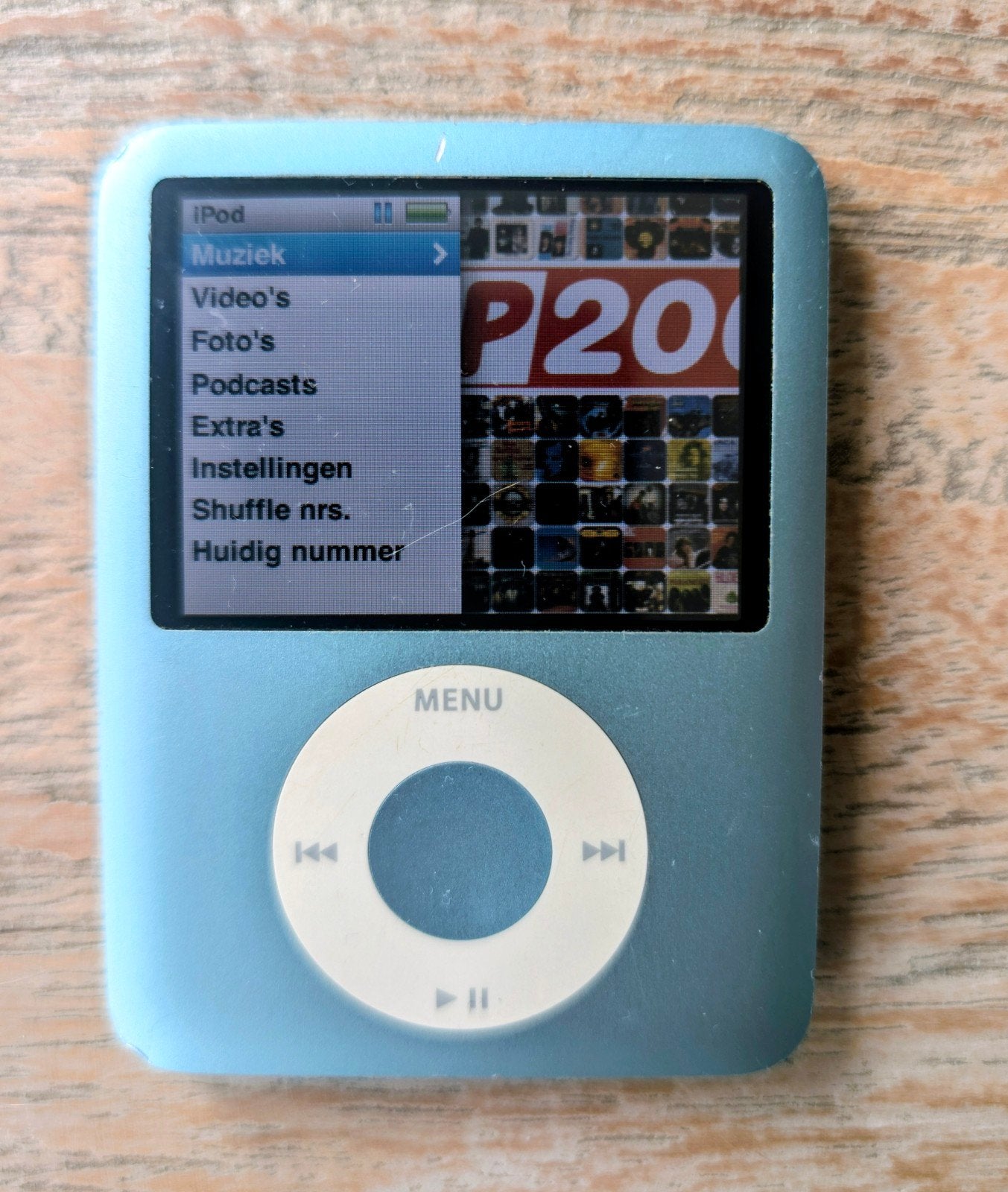 iPod Nano 8GB Blauw - Goede Staat, Audio, Tv en Foto, Gebruikt, Blauw, Ophalen of Verzenden, Nano