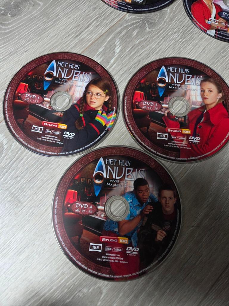Het huis Anubis - Verzameling dvd's, Alle leeftijden, Ophalen of Verzenden, Gebruikt