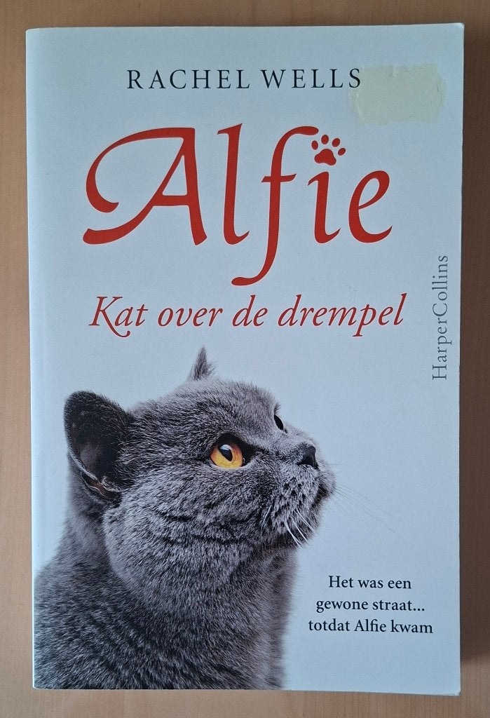 roman Alfie, kat over de drempel van Rachel Wells, Ophalen, Gelezen, Rachel Wells