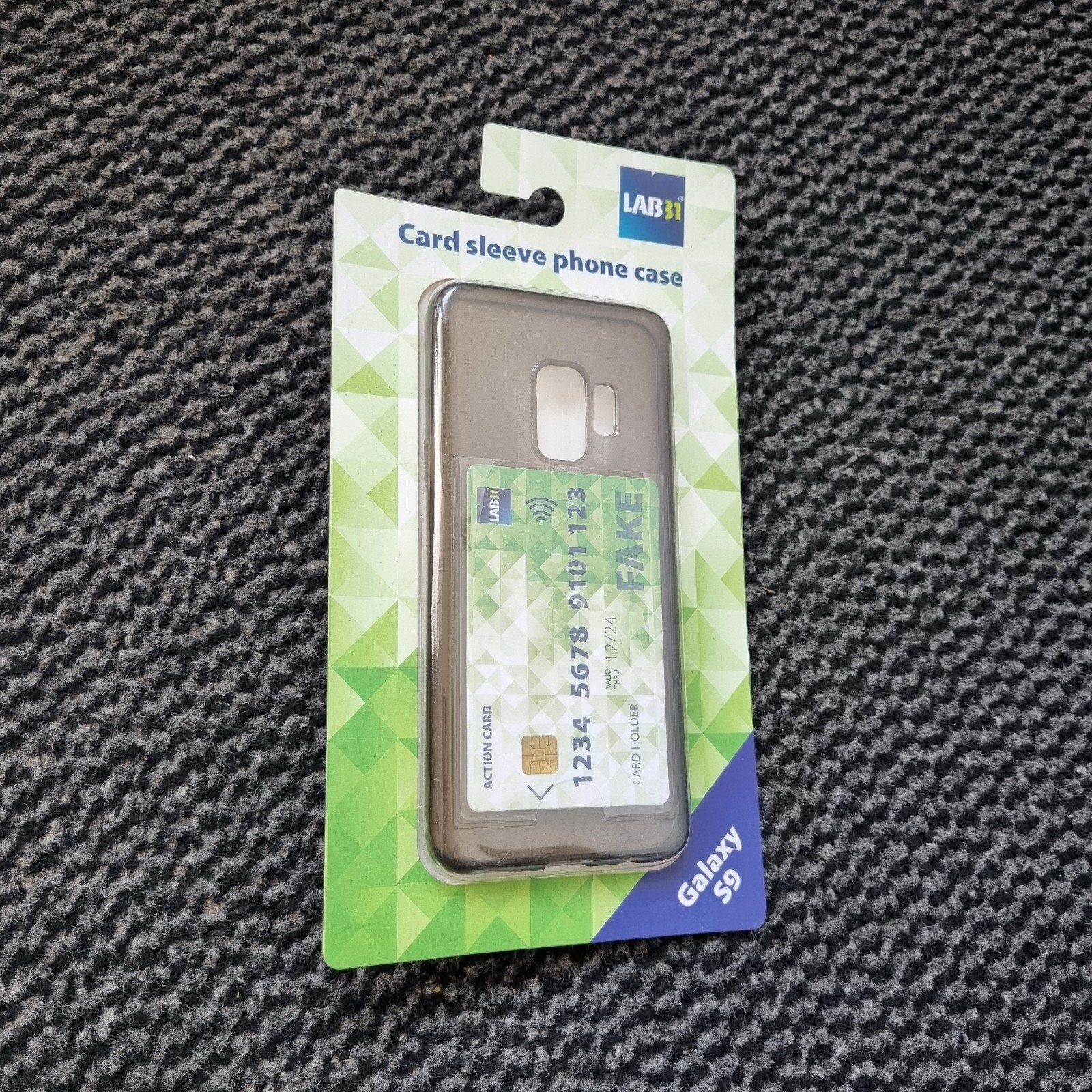 Samsung galaxy s9 telefoonhoesje card sleeve phone case, Ophalen of Verzenden, Nieuw