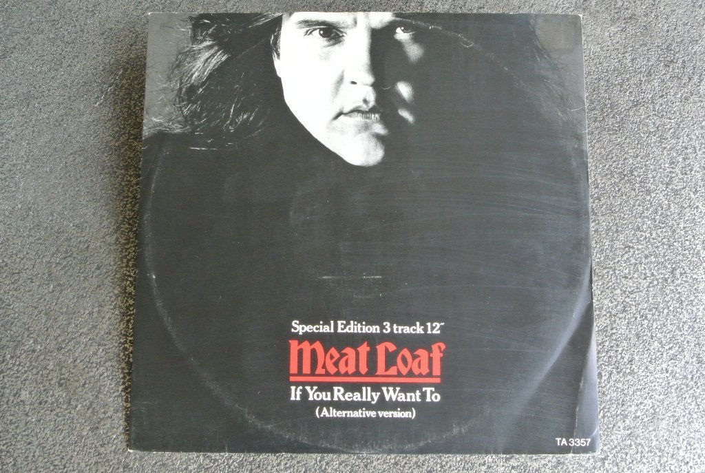 Meat Loaf – If You Really Want To (12”), Cd's en Dvd's, Vinyl | Pop, LP, Pop, Originele persing, Ophalen of Verzenden