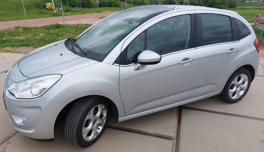 Citroën C3 1.4 VTI 2010 Grijs, Voorwielaandrijving, Euro 5, 40 €/maand, Zwart