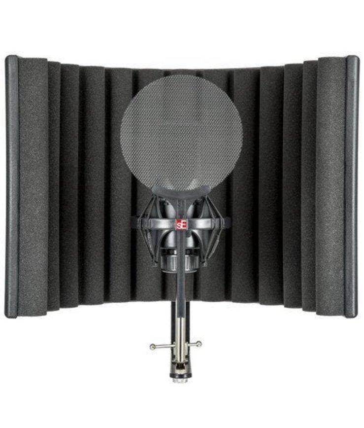 sE Electronics X1 S studio bundel + audiointerface & statief, Muziek en Instrumenten, Microfoons, Ophalen, Zo goed als nieuw, Studiomicrofoon