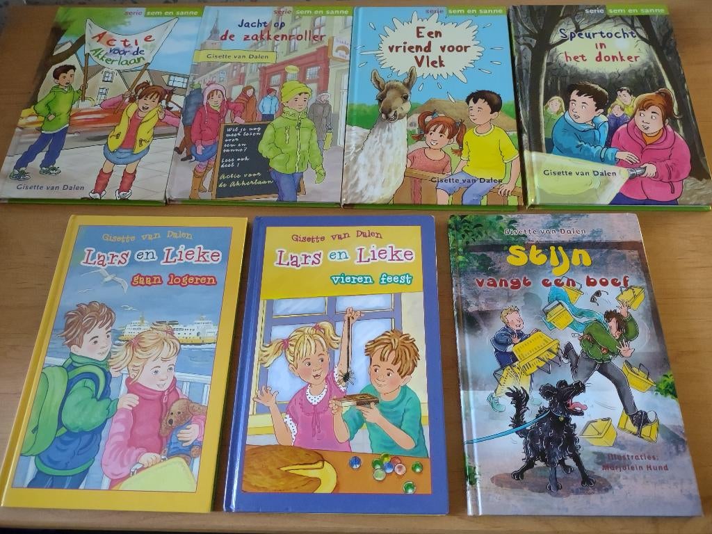 Diverse boeken- Gisette van Dalen, Boeken, Kinderboeken | Jeugd | onder 10 jaar, Gelezen, Fictie algemeen, Ophalen of Verzenden
