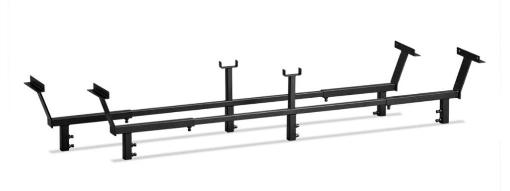 Beterbed zelfdragende potenset lattenbodems 140x160x180, Ophalen, Verstelbaar, Zwart, Tweepersoons