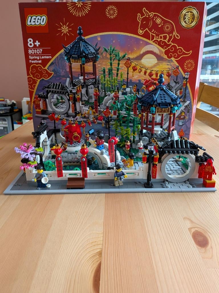 Lego 80107 Spring Lantern festival, Ophalen, Zo goed als nieuw