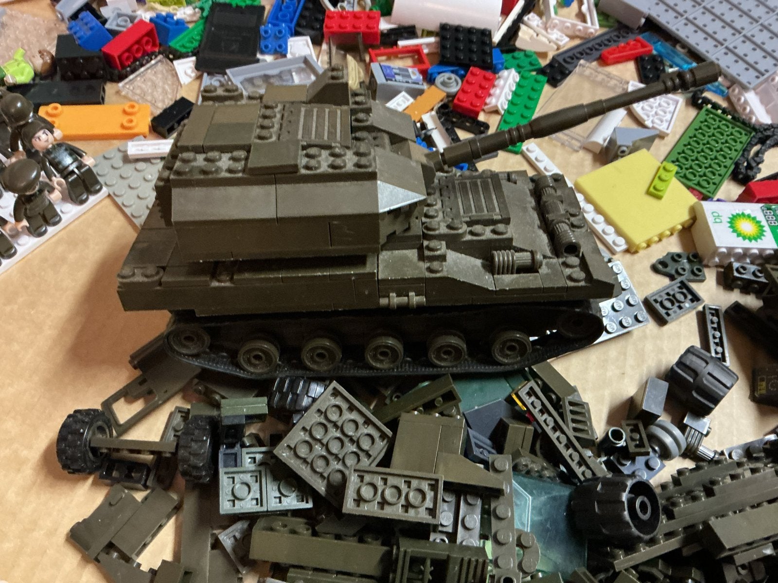 Bouwblokken Tank militaire voertoegen Sluban, Ophalen of Verzenden, Gebruikt, Overige merken