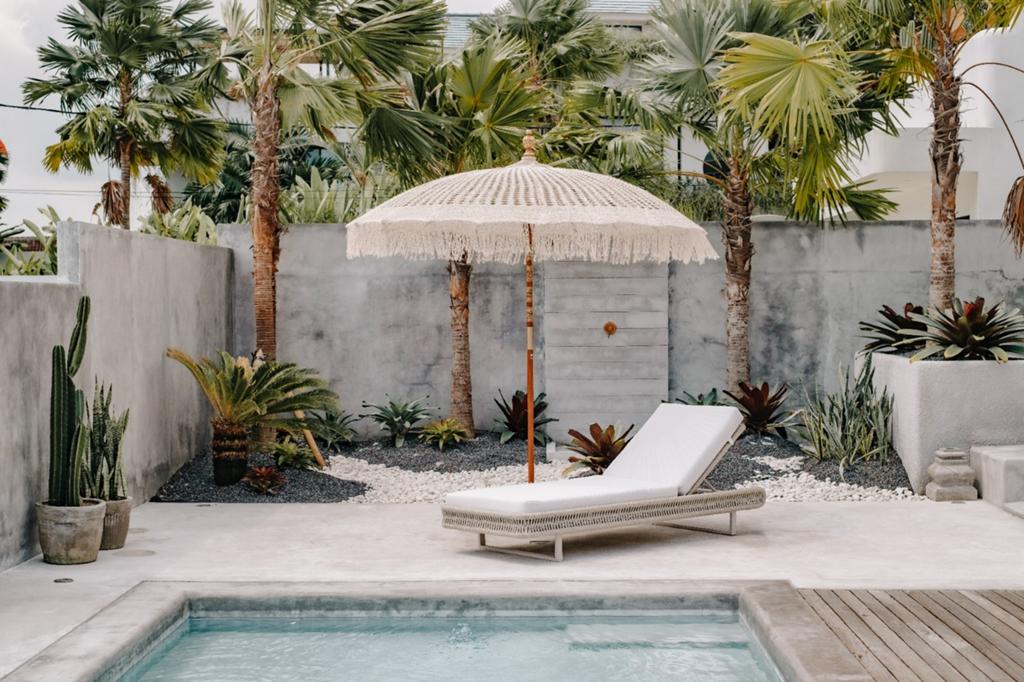 Macrame Bali Parasol - Olijfgroen in 2 afmetingen, Tuin en Terras, Parasols, Ophalen of Verzenden, Nieuw, 2 tot 3 meter, Stokparasol