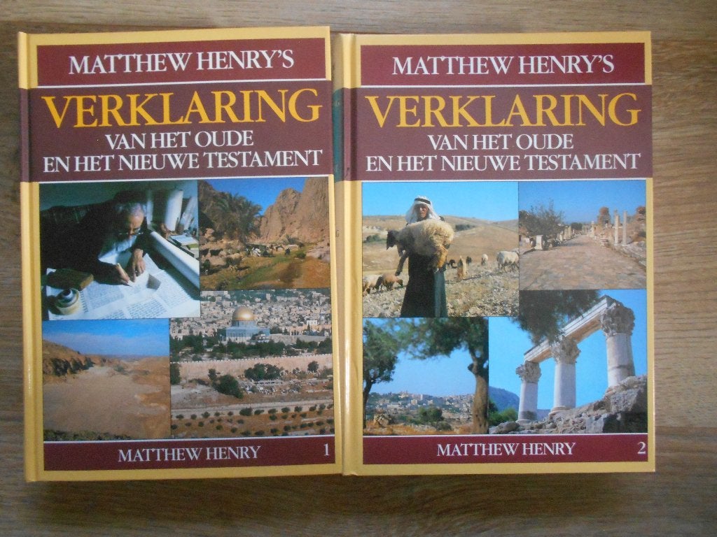 Matthew Henry`s Verklaring van het Oude en het Nieuwe, Ophalen of Verzenden, Zo goed als nieuw, Christendom | Protestants