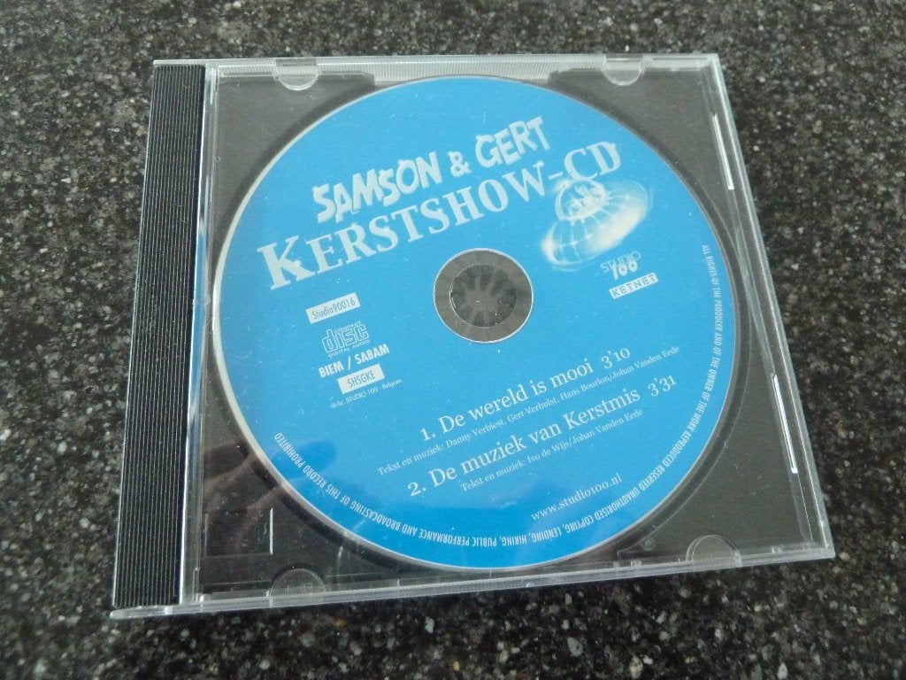 Cd Samson & Gert Kerstshow, Ophalen of Verzenden, Zo goed als nieuw