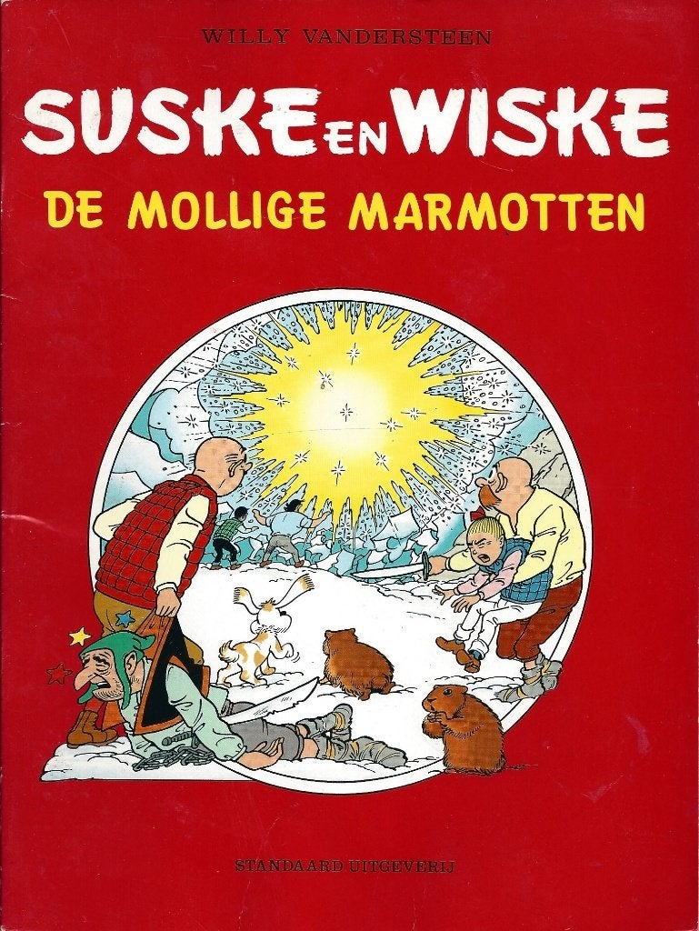 Suske en Wiske - De mollige marmotten - ZGAN, Eén stripboek, Ophalen of Verzenden, Zo goed als nieuw