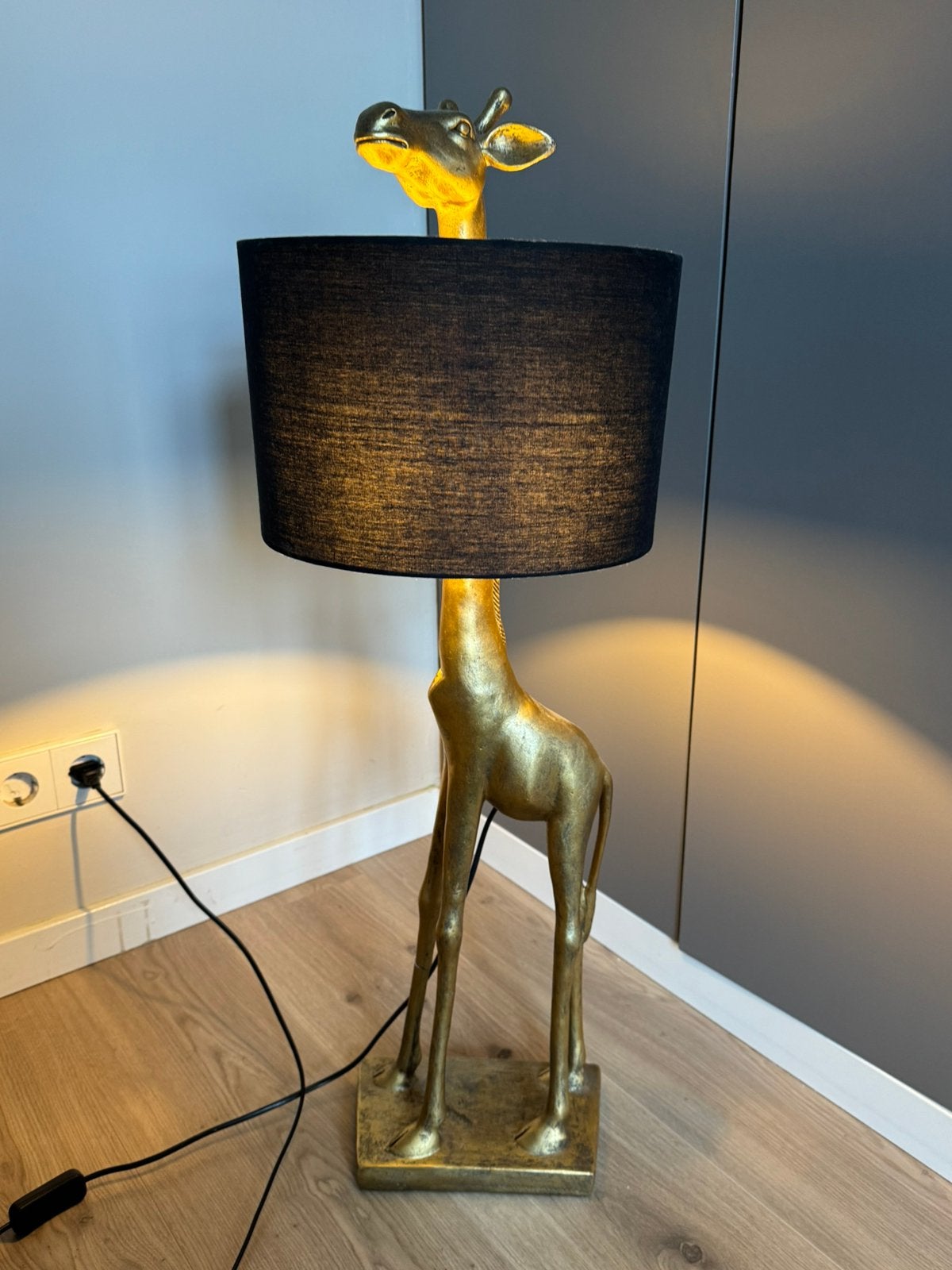 Maison du Monde lamp giraf, Ophalen, Zo goed als nieuw