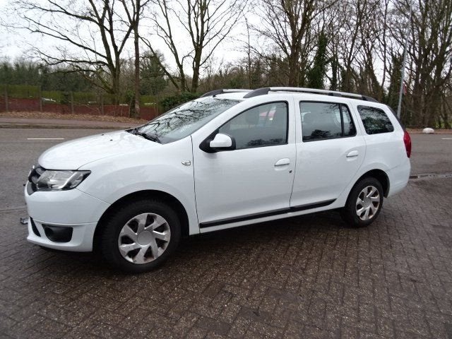 Dacia Logan MCV Bj 2014 1.2 motorschade wit voor demontage., Auto-onderdelen, Dacia, Gebruikt, -, -