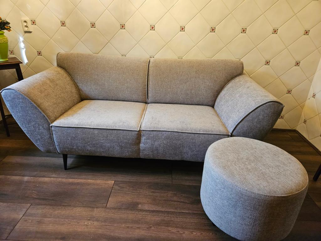 Montèl bank blazer tweezits, Huis en Inrichting, Ophalen, 150 tot 200 cm, Modern landelijk, 75 tot 100 cm