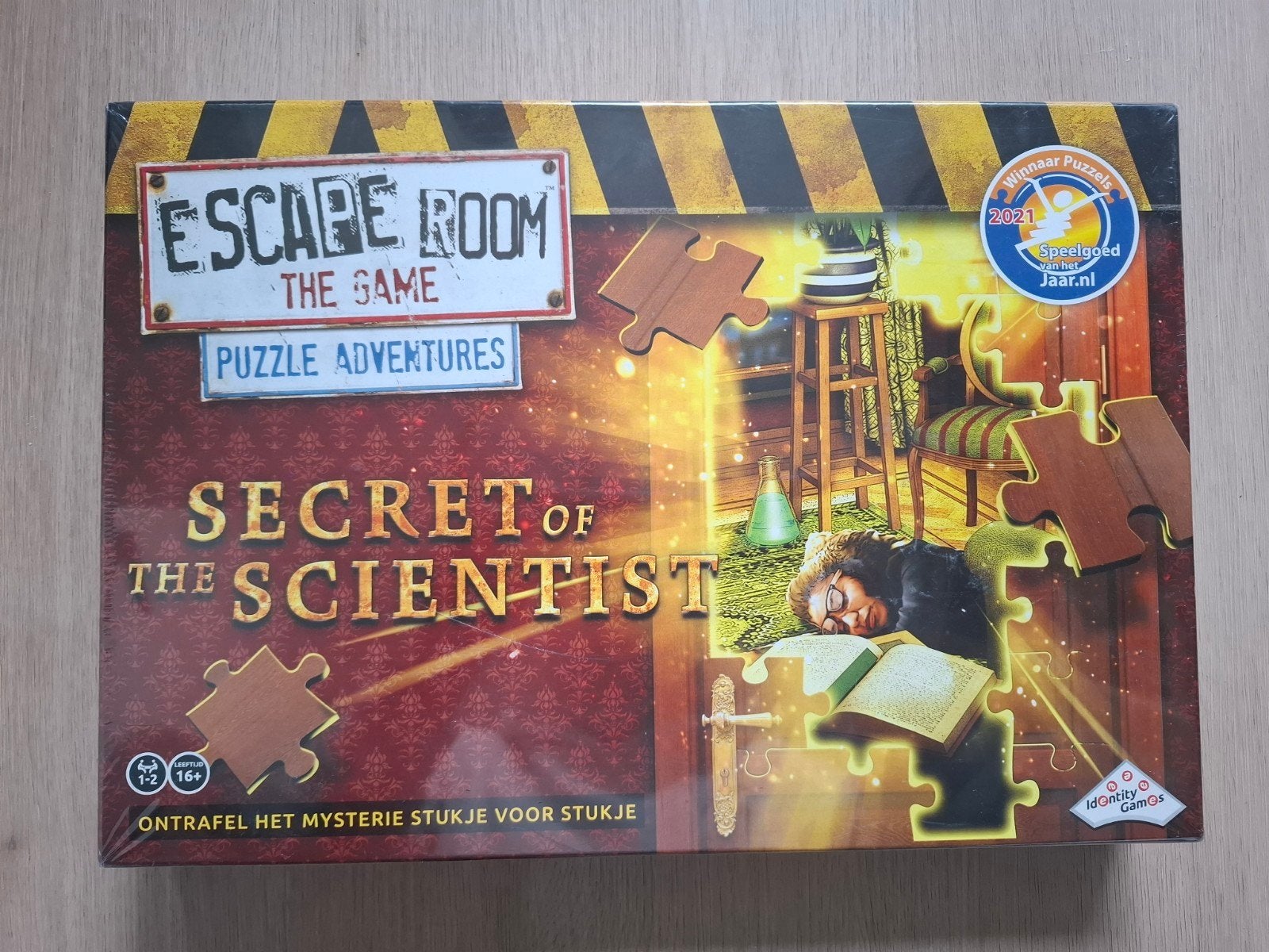 Escape Room The Game: Secret of the Scientist (Nieuw), Een of twee spelers, Ophalen of Verzenden, Nieuw, Identity Games