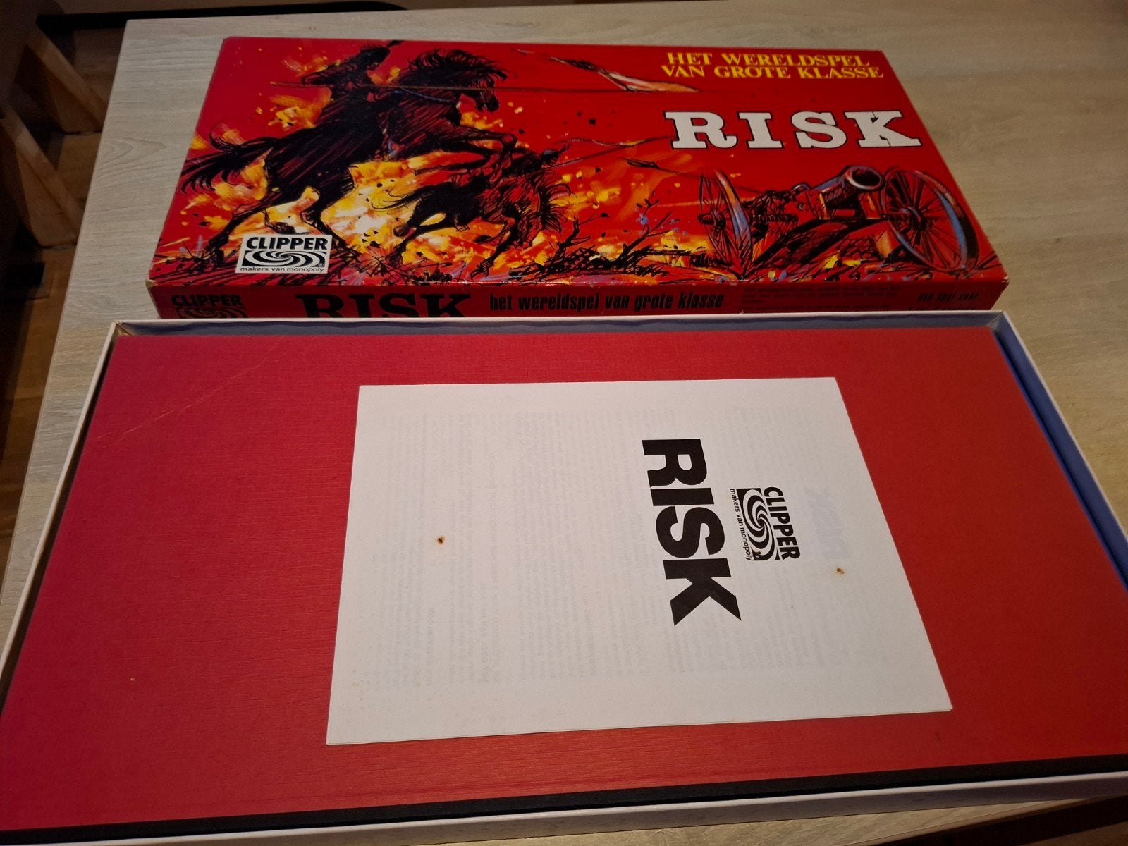 Risk - Het Wereldspel van Grote Klasse (Clipper), Hobby en Vrije tijd, Gezelschapsspellen | Bordspellen, Gebruikt, Clipper, Vijf spelers of meer