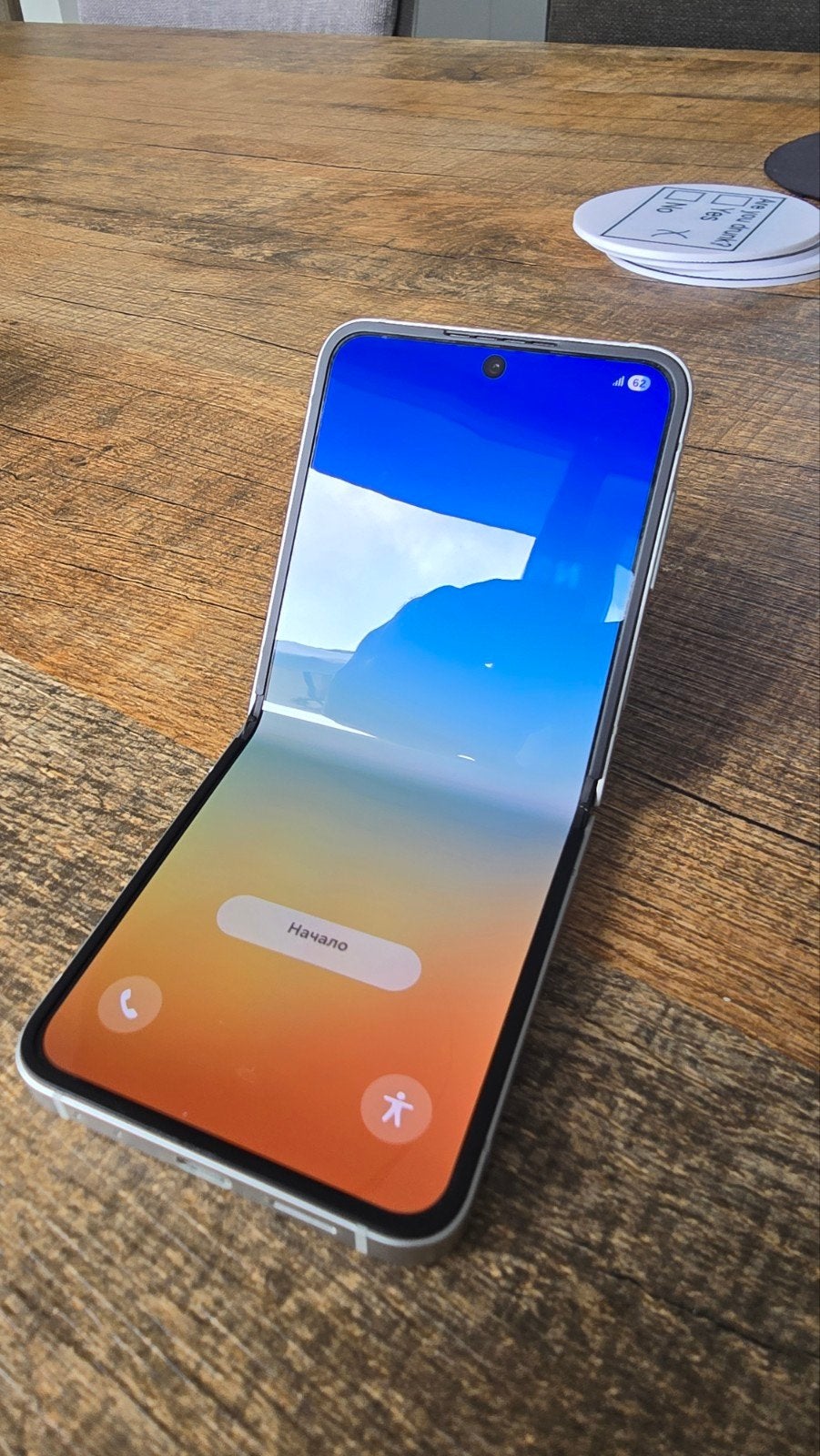 Flip 6 ** goed lezen!!!, Telecommunicatie, Mobiele telefoons | Samsung, Gebruikt, Blauw, Touchscreen, Ophalen of Verzenden