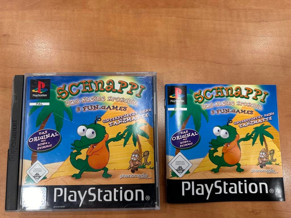 Schnappi Das Kleine Krokodil 3 Fun Games PlayStation 1, Spelcomputers en Games, Games | Sony PlayStation 1, 1 speler, Ophalen of Verzenden