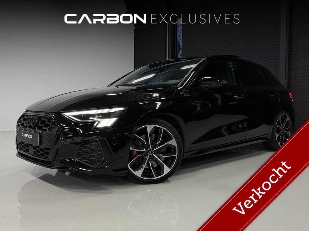 Audi S3 2.0 TFSI Quattro | Pano | B&O | HUD | Matrix | 310PK, Auto's, Audi, S3, Gebruikt, Euro 6, 4 cilinders