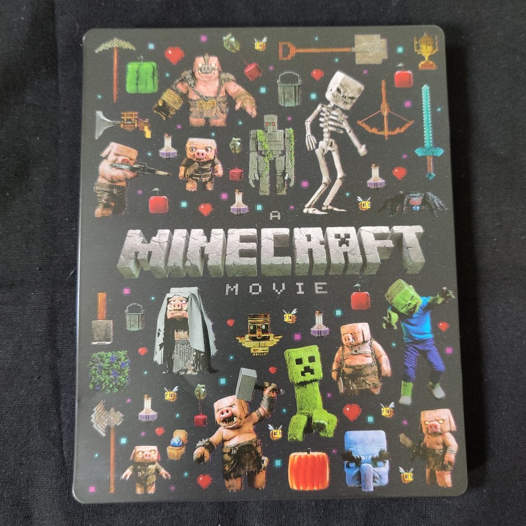 A Minecraft Movie | 4K UHD blu-ray | steelbook | 1-disc, Avontuur, Engels, Film, Ophalen of Verzenden
