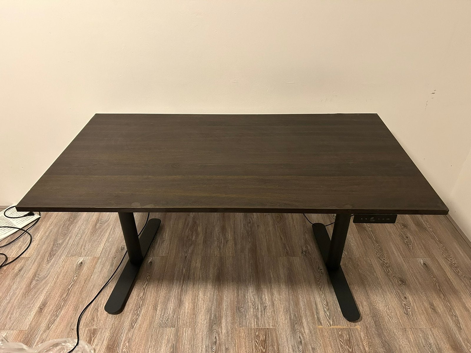 Elektrisch zit en staan bureau, 150x80, Huis en Inrichting, Bureaus, Ophalen, Elektrisch, Zo goed als nieuw