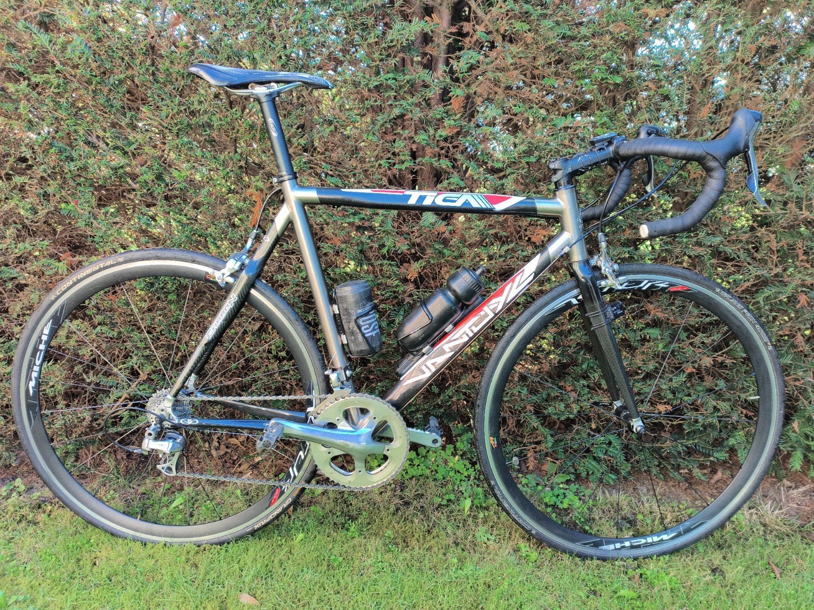 Van Tuyl TICA volledig Dura-Ace 57 cm, 28 inch, Gebruikt, Ophalen of Verzenden, 15 tot 20 versnellingen