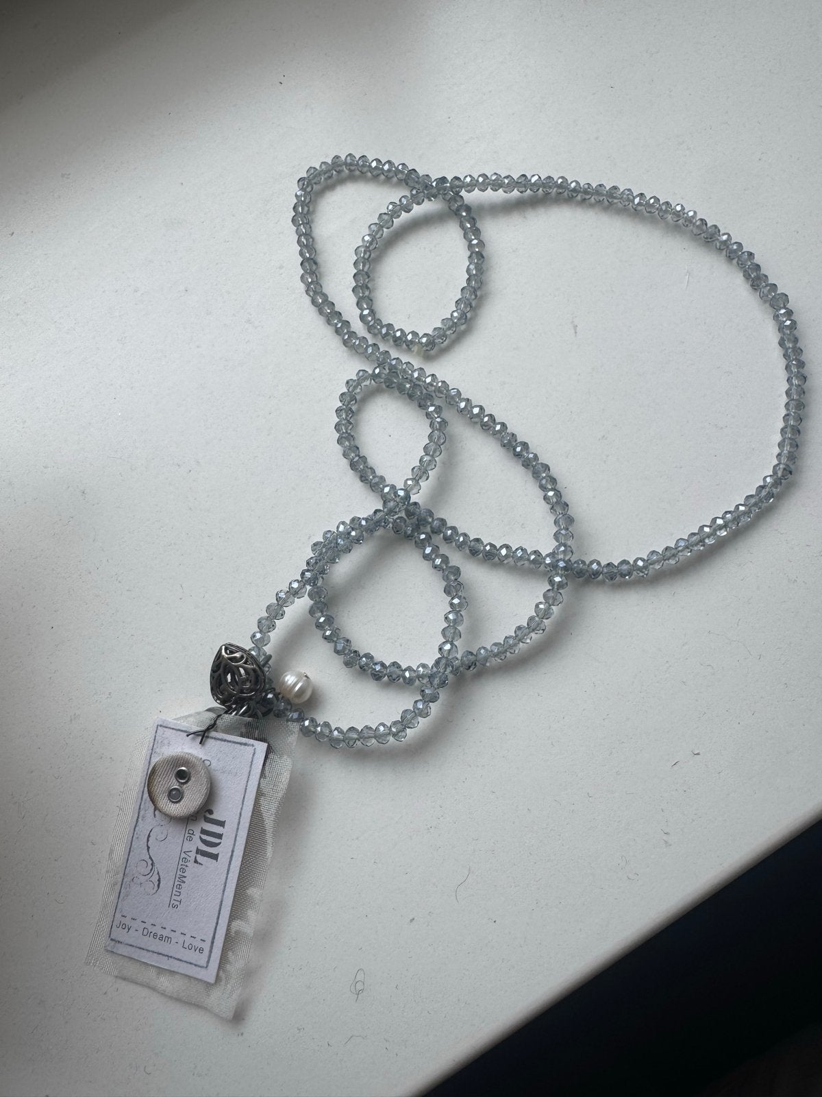 Jeanne d’Arc Living JDL ketting blauwe kralen nieuw, Ophalen of Verzenden, Nieuw, Blauw, Overige materialen