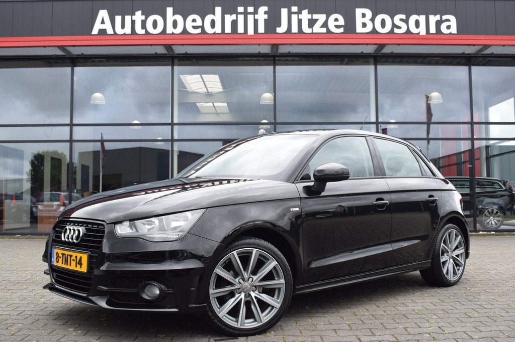 Audi A1 Sportback 1.2 TFSi S-Line Full Map Navi | Telefonie, Auto's, Audi, Voorwielaandrijving, Euro 5, Zwart, 4 cilinders