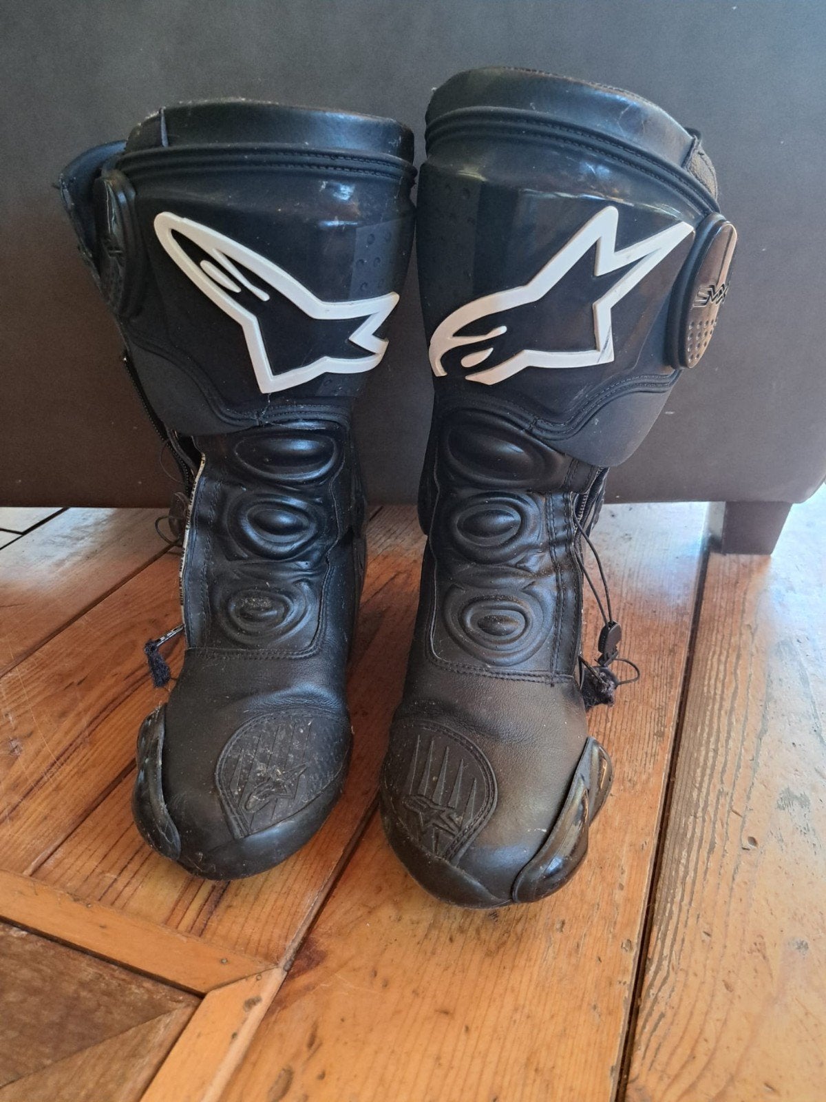 Gebruikte Alpinestars motorlaarzen - Maat 41 (26,5cm), Ophalen of Verzenden, Tweedehands, Laarzen, Alpinestars