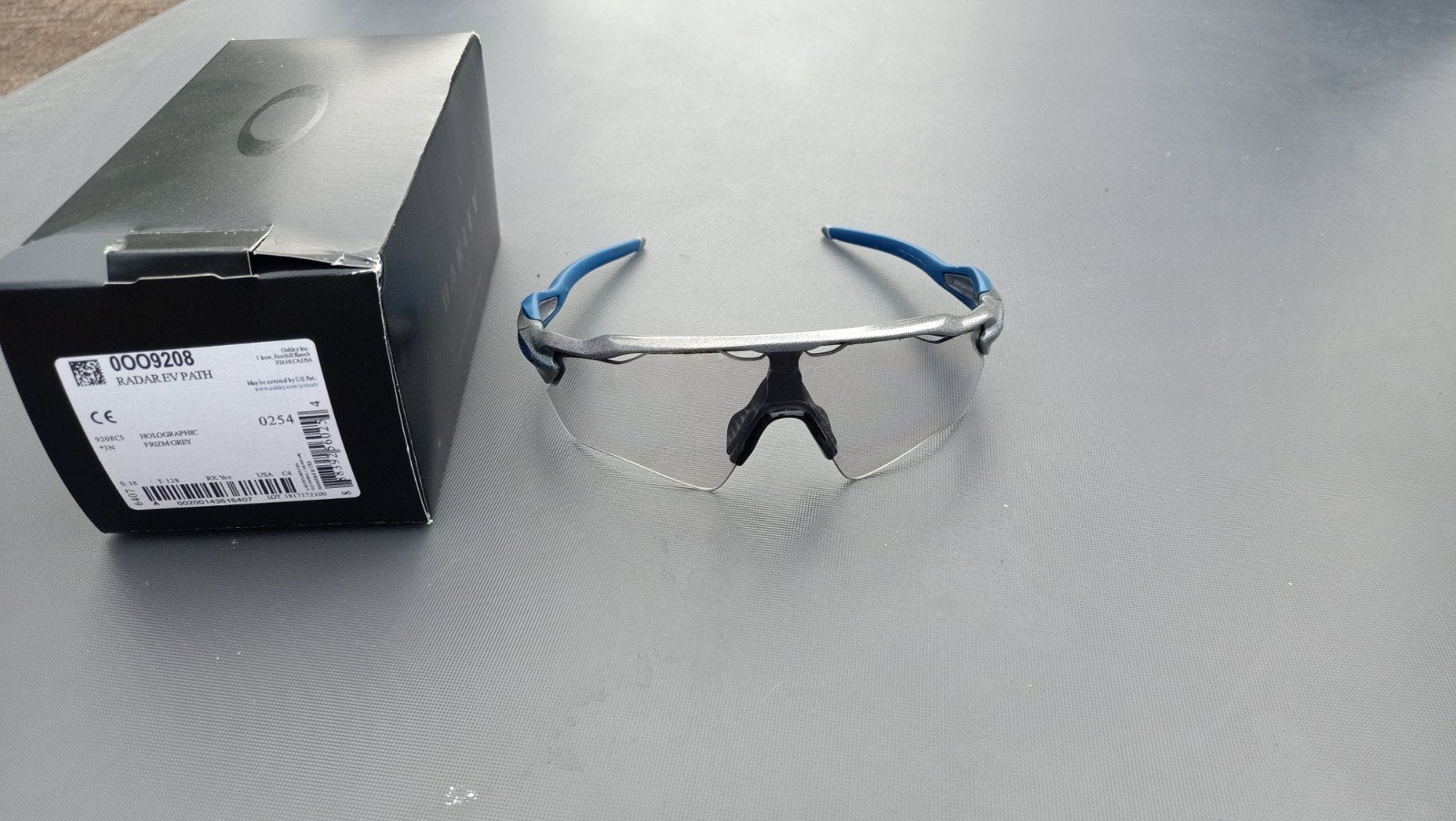 Oakley radar ev path holographic met photochromic lens, Ophalen of Verzenden, Bovenkleding