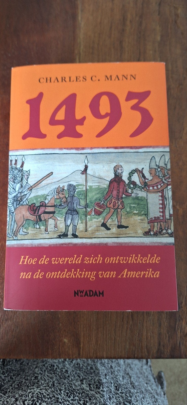 Boek Charles C. Mann - 1493, Ophalen, Zo goed als nieuw, Charles C. Mann