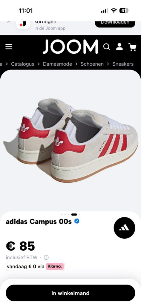 Adidas campus dames maat 38, Kleding | Dames, Schoenen, Ophalen, Zo goed als nieuw, Sneakers of Gympen
